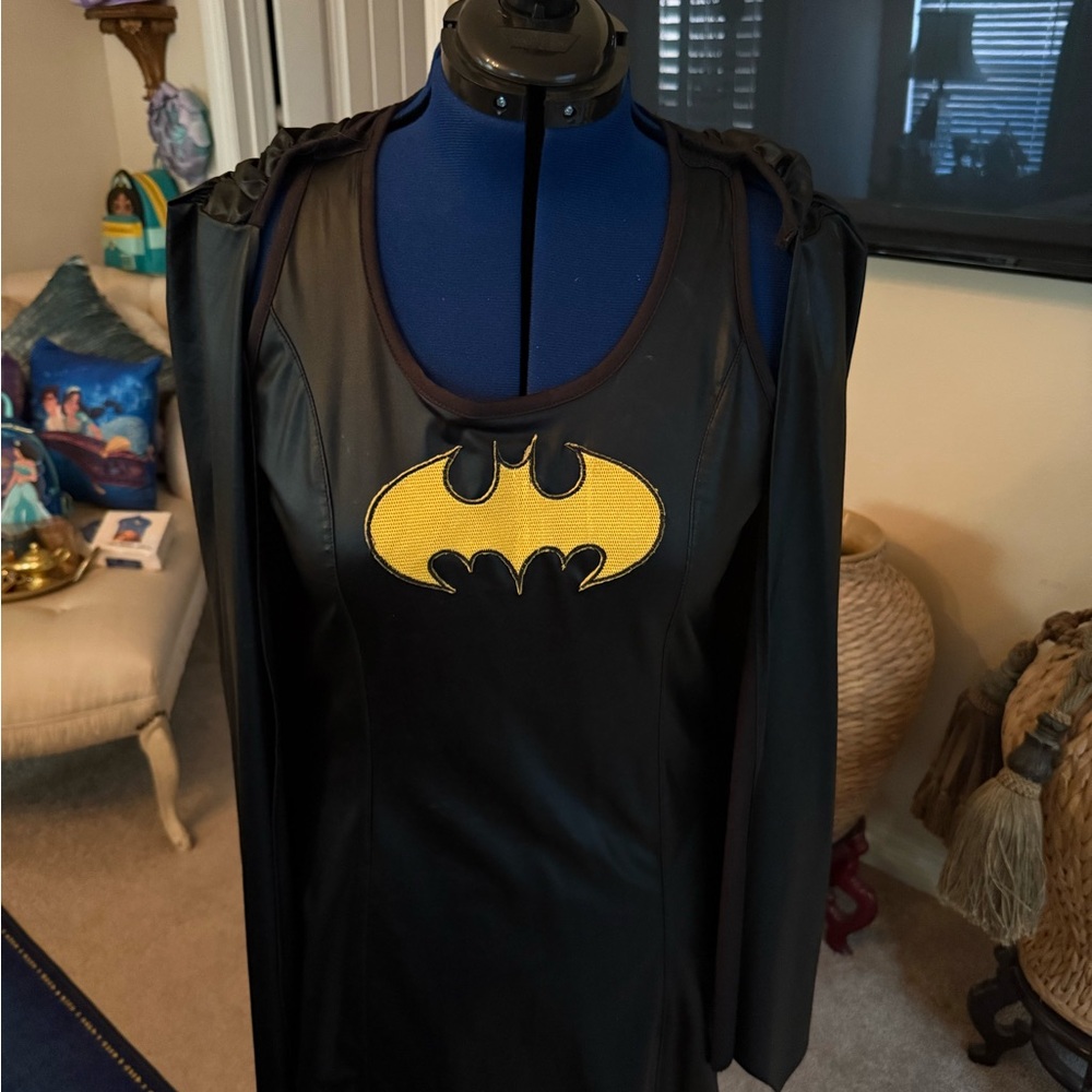 Black and Yellow Superhero Costume Dress